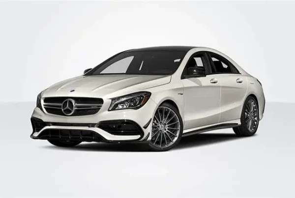 کفپوش چرمی گلدوزی ماشین بنز CLA 200