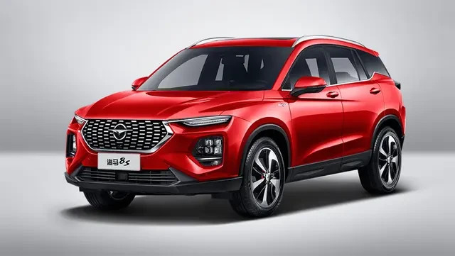 کفپوش چرمی گلدوزی ماشین هایما 8S
